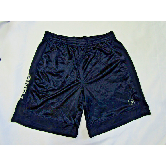 Andi1  Navy Blue Athletic Shorts Draw String size 2XL Sporty Gym Athleisure - Picture 1 of 6